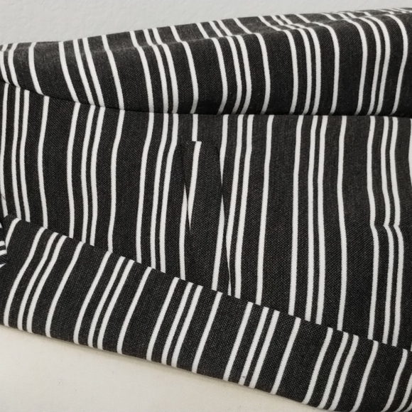 Tommy Hilfiger Blazer Size 10 Black White Stripe NWT - Picture 3 of 12